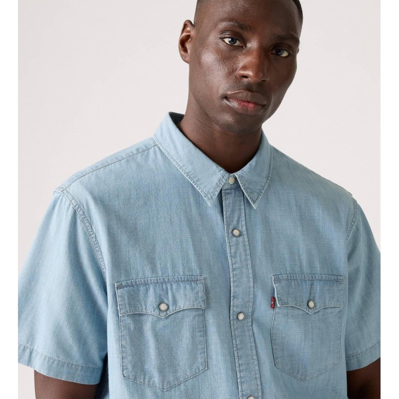 A5722-0008 SS RELAXED FIT WESTERN BLUES