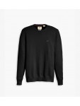 A7207-0001 LIGHTWEIGHT HM SWEATER BLACKS