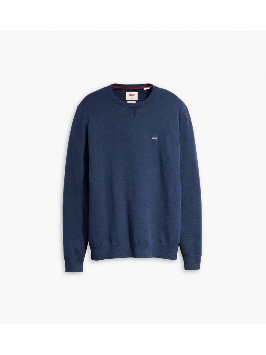 A7207-0002 LIGHTWEIGHT HM SWEATER BLUES