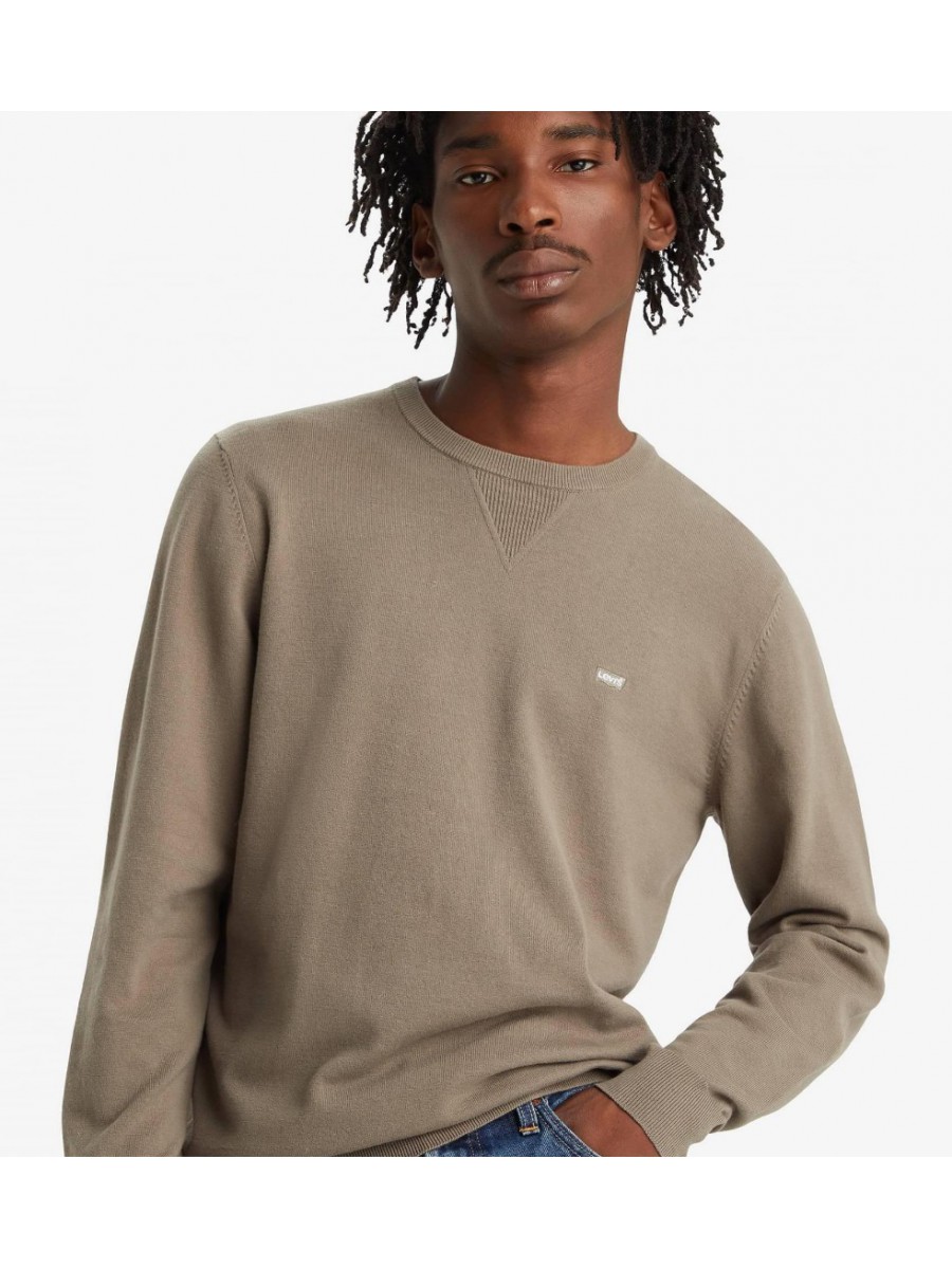 A7207-0004 LIGHTWEIGHT HM SWEATER GREENS