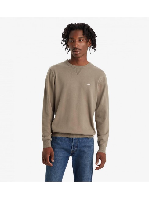 A7207-0004 LIGHTWEIGHT HM SWEATER GREENS