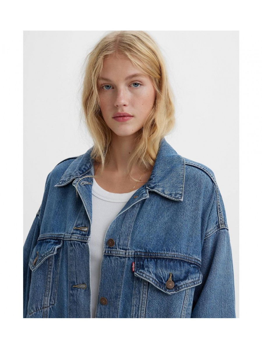A3472-0003 XL WOMENS TRUCKER HOLD MY PURS JACKET