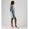 001UY-0000 UTILITY SHORTALL LIGHT INDIGO