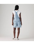 001UY-0000 UTILITY SHORTALL LIGHT INDIGO