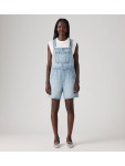 001UY-0000 UTILITY SHORTALL LIGHT INDIGO