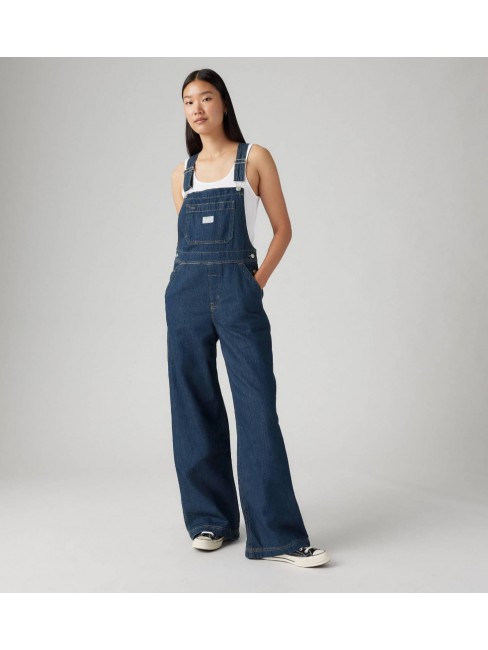 001V0-0005 XL OVERALL DARK INDIGO - FLAT FINISH