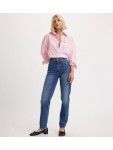 A3506-0015 80S MOM JEAN DARK INDIGO