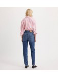 A3506-0015 80S MOM JEAN DARK INDIGO