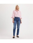 A3506-0015 80S MOM JEAN DARK INDIGO