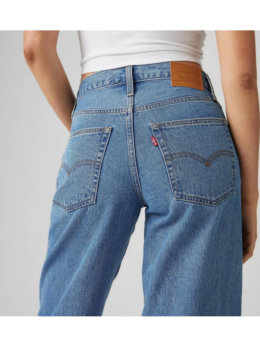 A3494-0072 BAGGY DAD MED INDICO