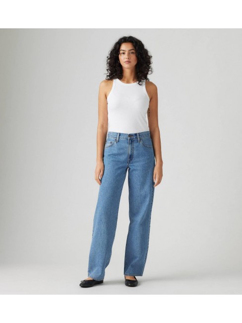 A3494-0072 BAGGY DAD MED INDICO