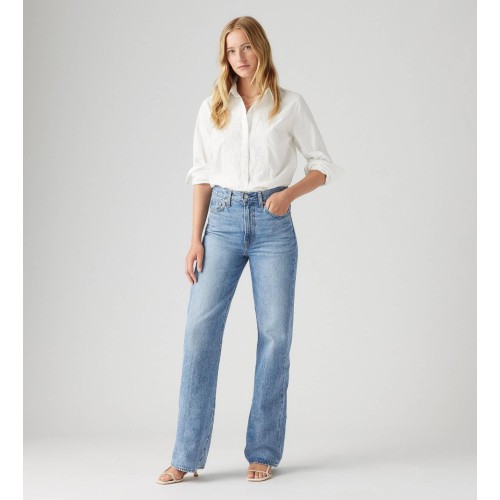 A6081-0020 RINCAGE WIDE LEG H223 MED INDIGO