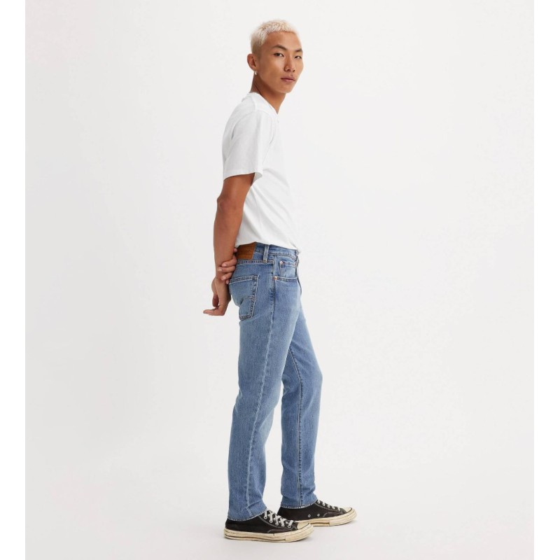 28833-1260 512 SLIM TAPER MED INDICO - WORN