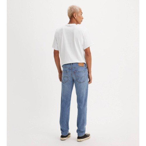 28833-1260 512 SLIM TAPER MED INDICO - WORN