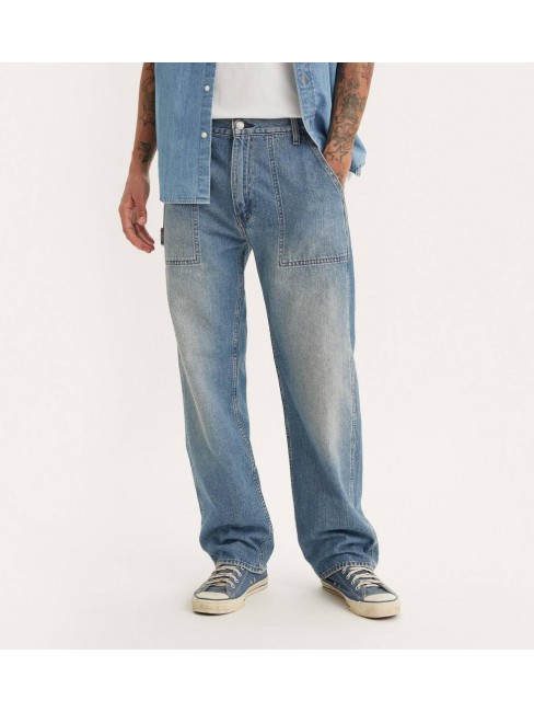 A9234-0001 555 RELAXED STRT UTILITY MED INDIGO