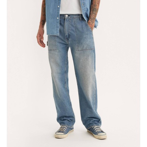 A9234-0001 555 RELAXED STRT UTILITY MED INDIGO