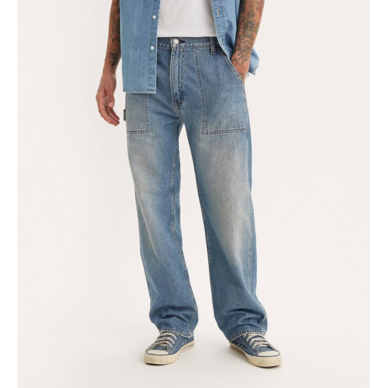 A9234-0001 555 RELAXED STRT UTILITY MED INDIGO