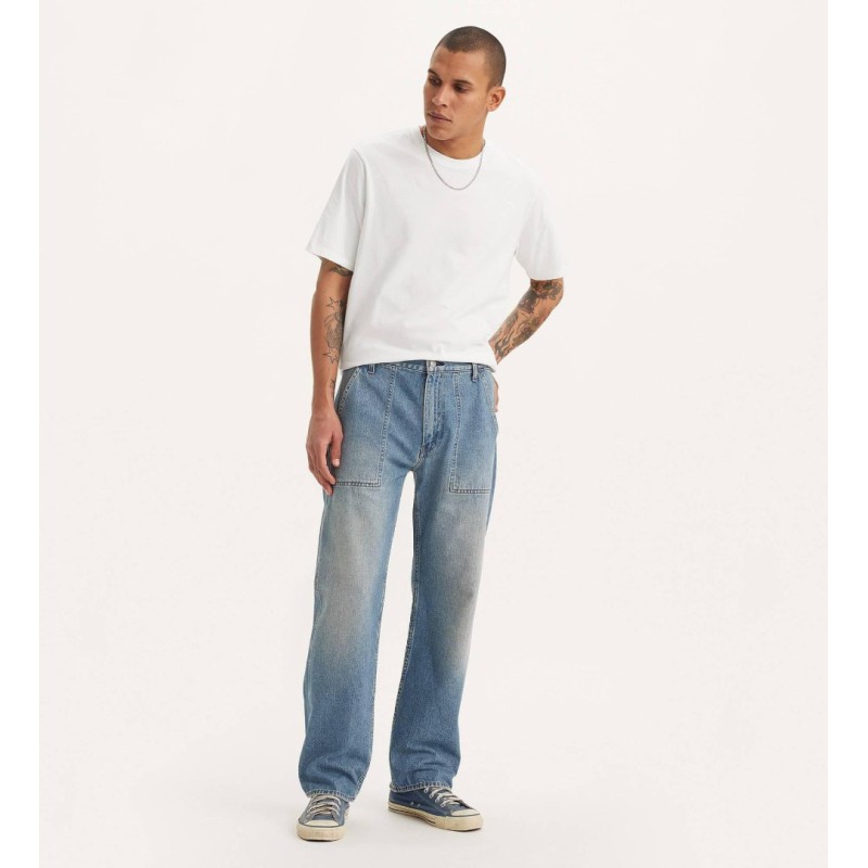 A9234-0001 555 RELAXED STRT UTILITY MED INDIGO