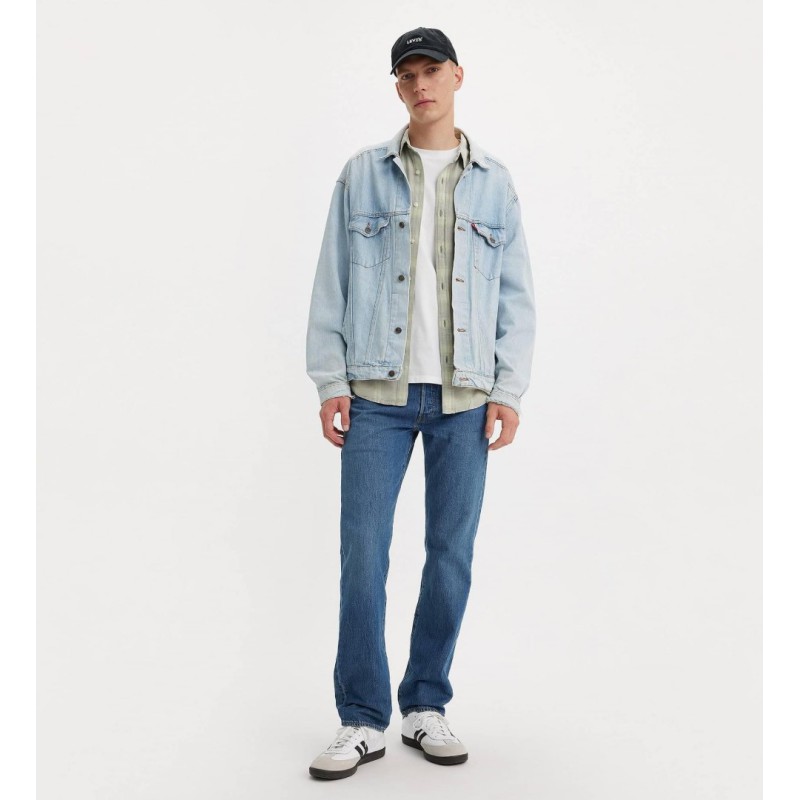 00501-3523 501 ORIGINAL FIT DARK INDIGO - WORN