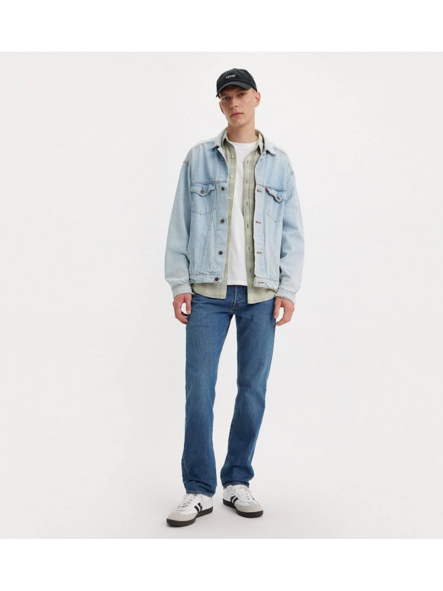 00501-3523 501 ORIGINAL FIT DARK INDIGO - WORN