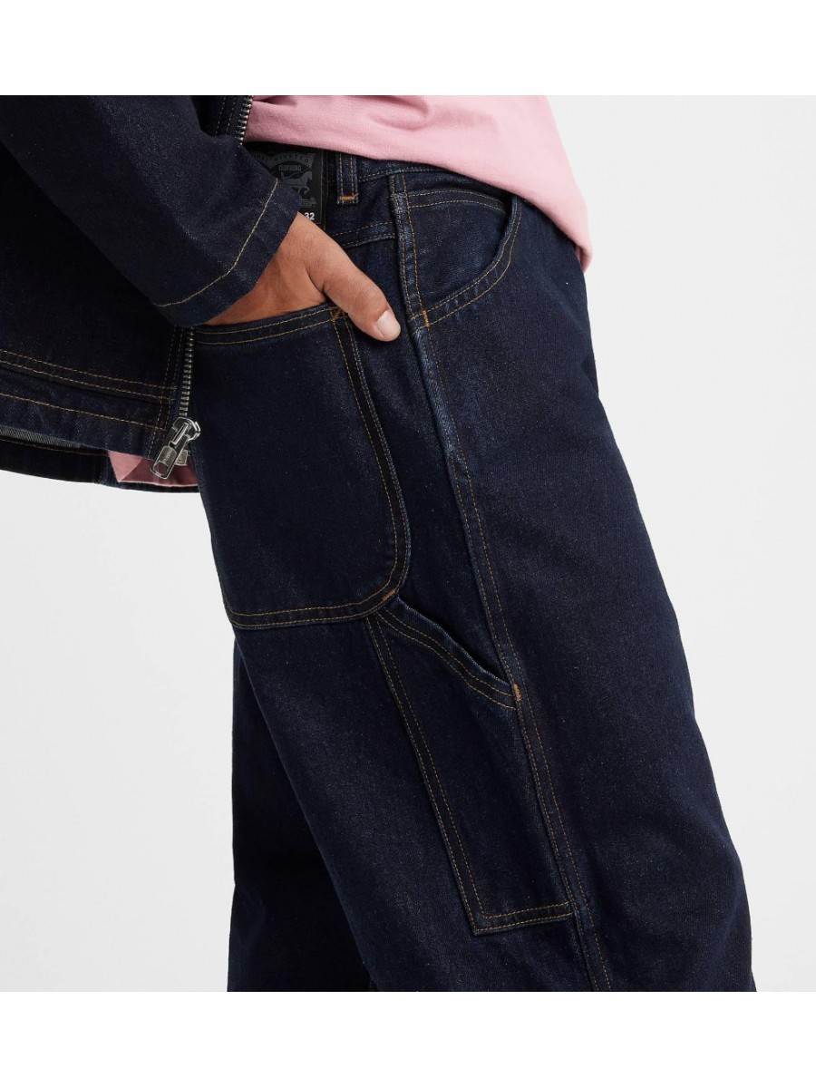 A5737-0000 SKATE CROP CARPENTER DARK INDIGO