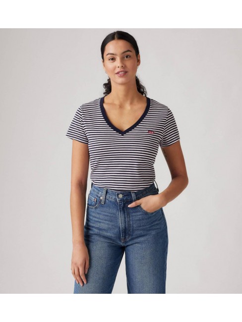 85341-0100 PERFECT VNECK MULTI-COLOR