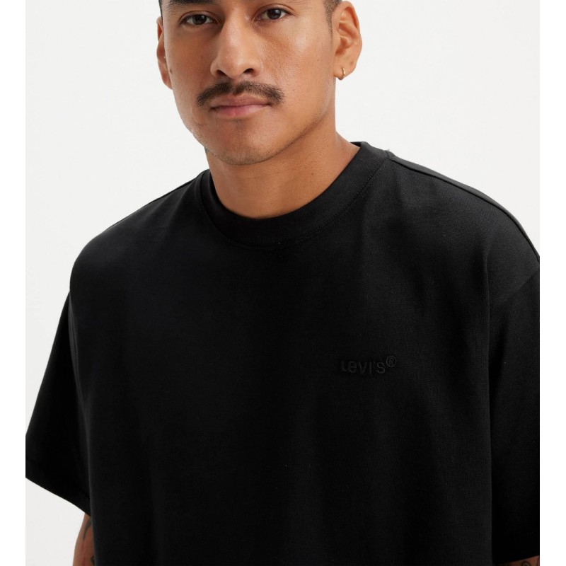 A0637-0001 RED TAB VINTAGE TEE MINERAL BL