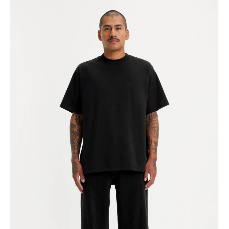 A0637-0001 RED TAB VINTAGE TEE MINERAL BL