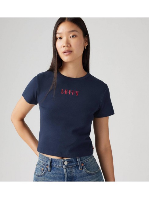 A8798-0045 GR ESSENTIALS SPORTY TEE BLUES