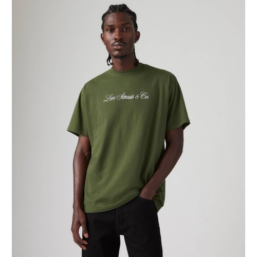 87373-0327 VINTAGE FIT GRAPHIC TEE GREENS