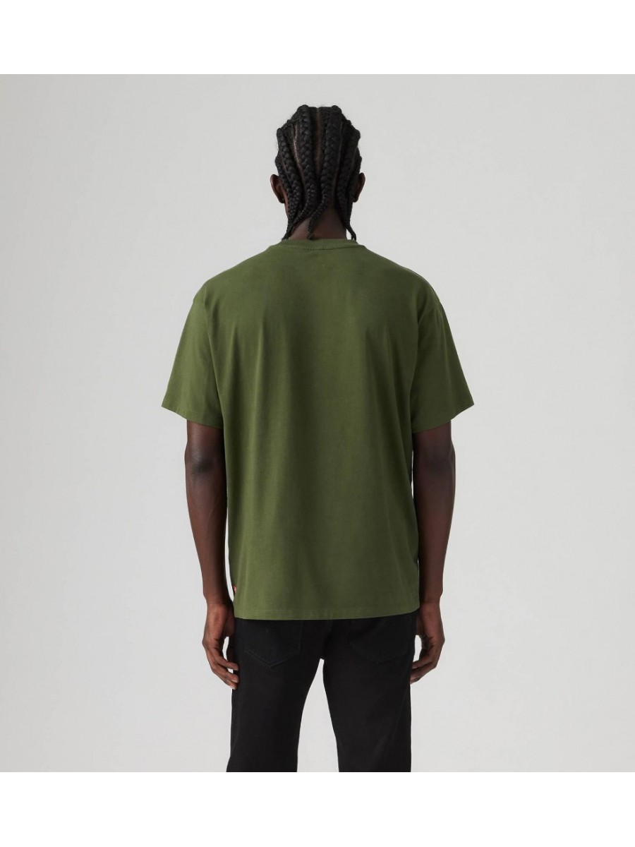87373-0327 VINTAGE FIT GRAPHIC TEE GREENS