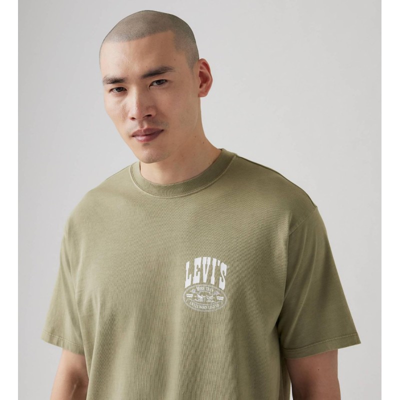 87373-0338 VINTAGE FIT GRAPHIC TEE GREENS