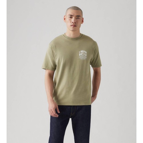 87373-0338 VINTAGE FIT GRAPHIC TEE GREENS