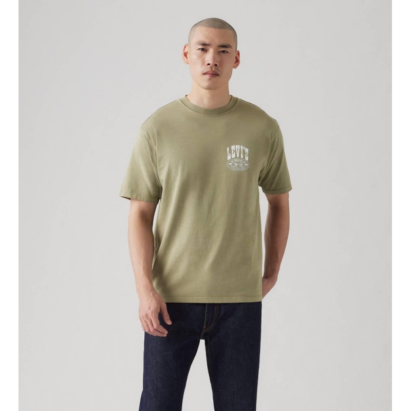 87373-0338 VINTAGE FIT GRAPHIC TEE GREENS
