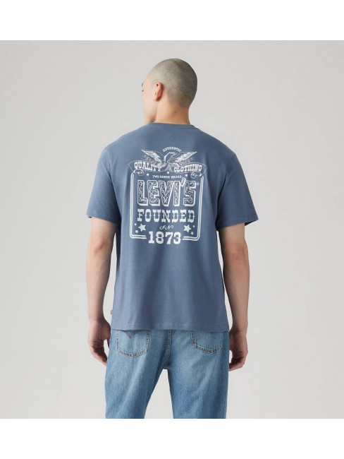 16143-1923 SS RELAXED FIT TEE BLUES