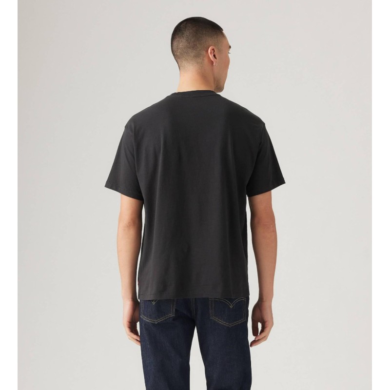 000RY-0004 VINTAGE BW GRAPHIC TEE BLACKS