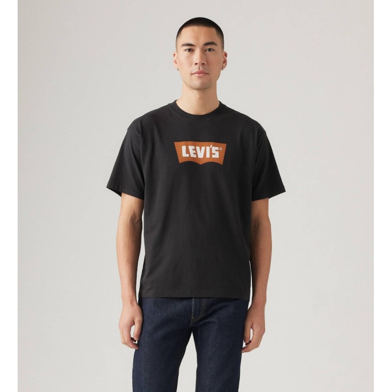 000RY-0004 VINTAGE BW GRAPHIC TEE BLACKS