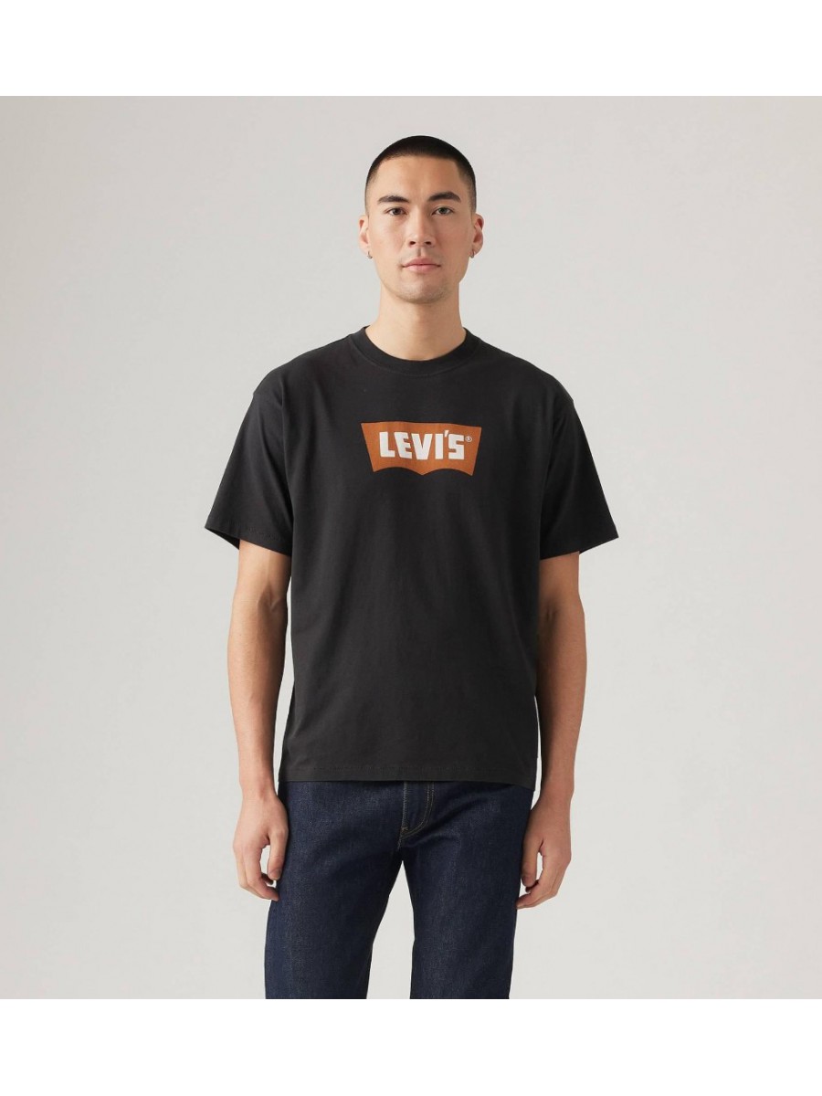 000RY-0004 VINTAGE BW GRAPHIC TEE BLACKS