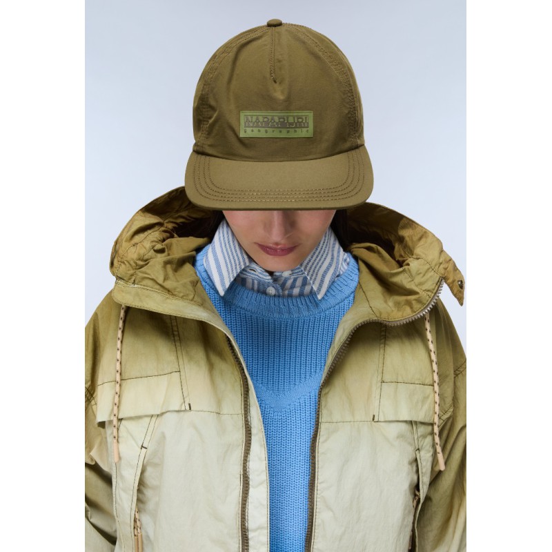 NP0A4IGBG3A1  F-BOX LOGO CAP 1 DARK OLIVE G3