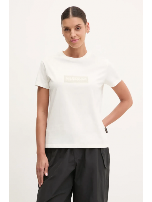 NP0A4IP12061 S-BOX LOGO SS W 1 EHITE HERON