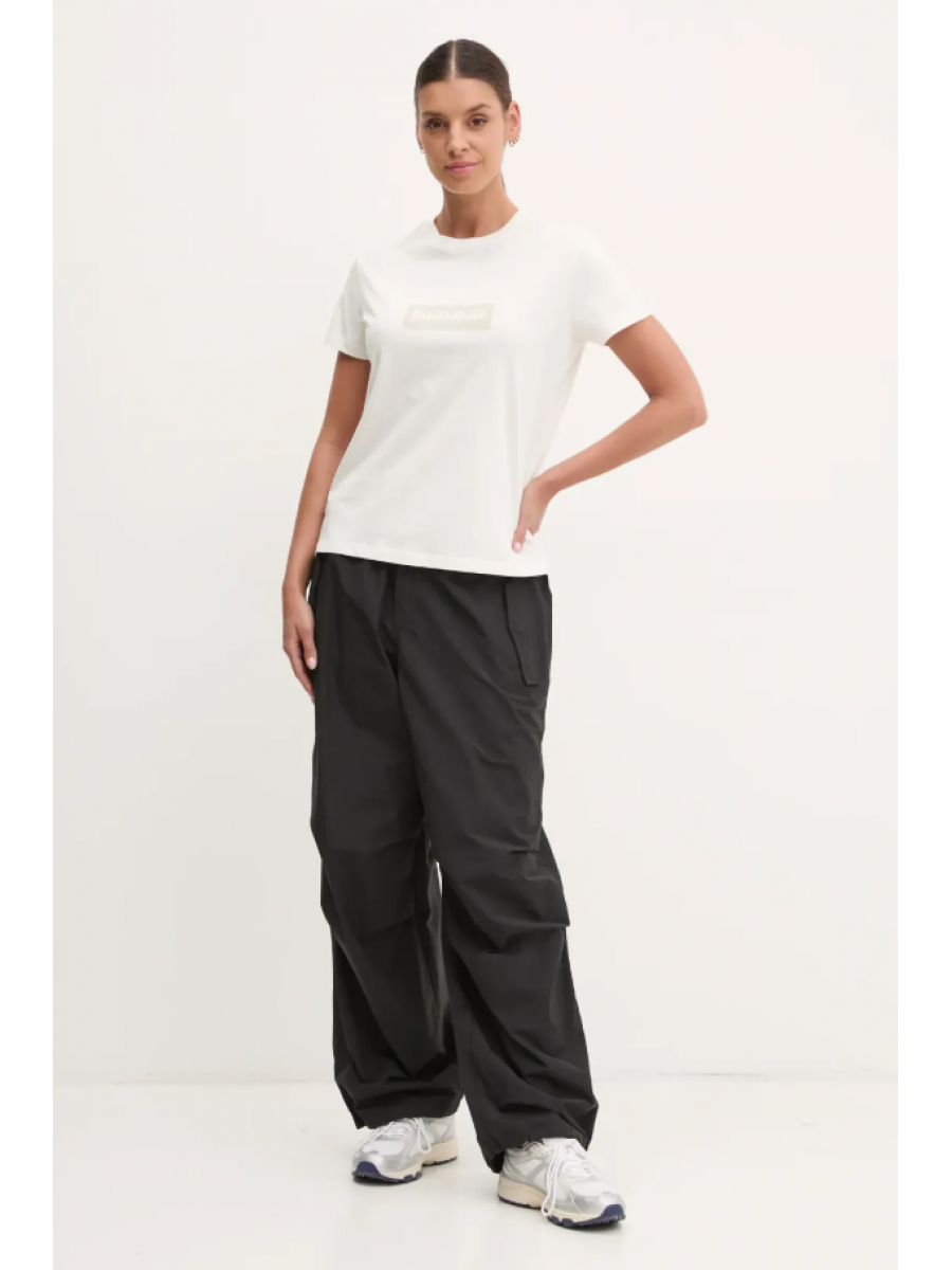 NP0A4IP12061 S-BOX LOGO SS W 1 EHITE HERON