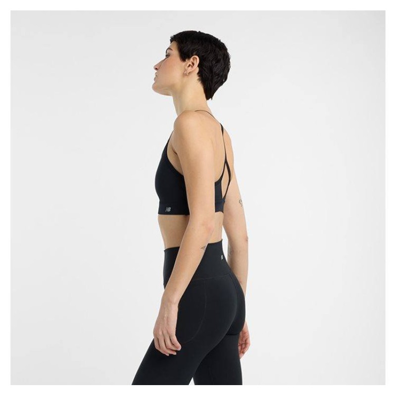 WB51039 BK NB ESSENTIALS YOGA BRA