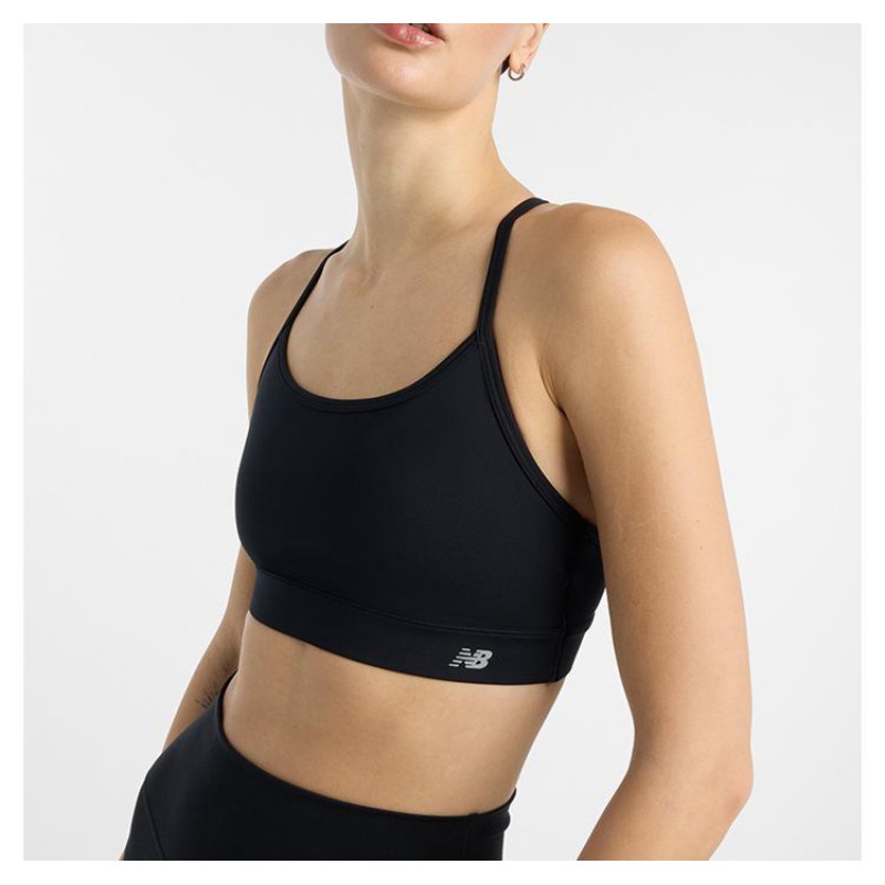 WB51039 BK NB ESSENTIALS YOGA BRA
