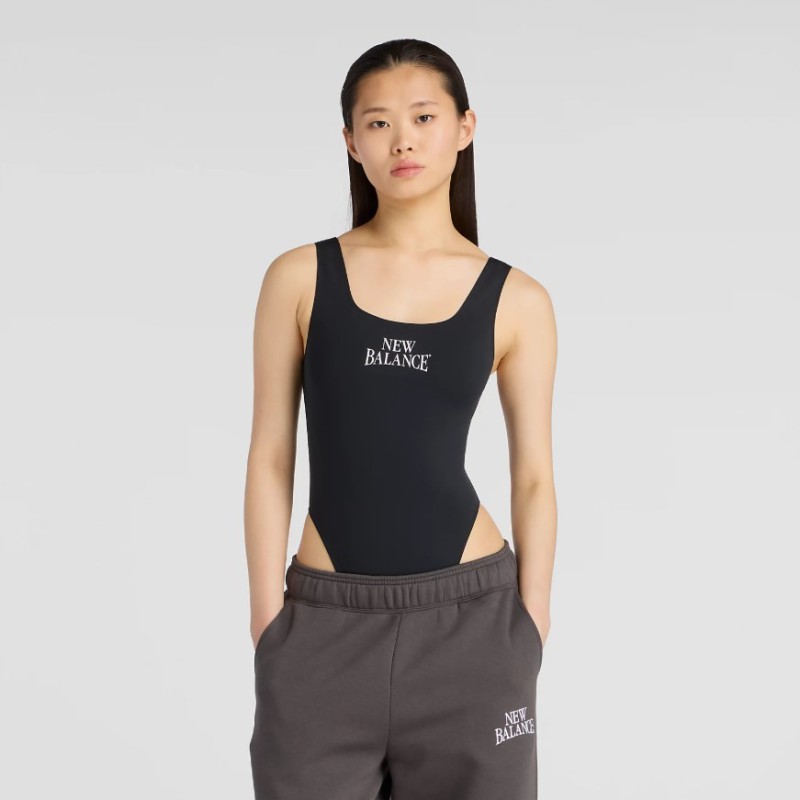 WS61T61O BK TRACKSIDE BODYSUIT WOMENS
