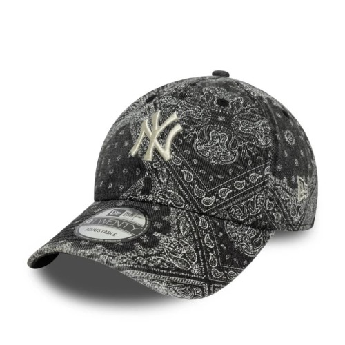 60771827 WASHED PAISLEY 9TWENTY NEYYAN BLK