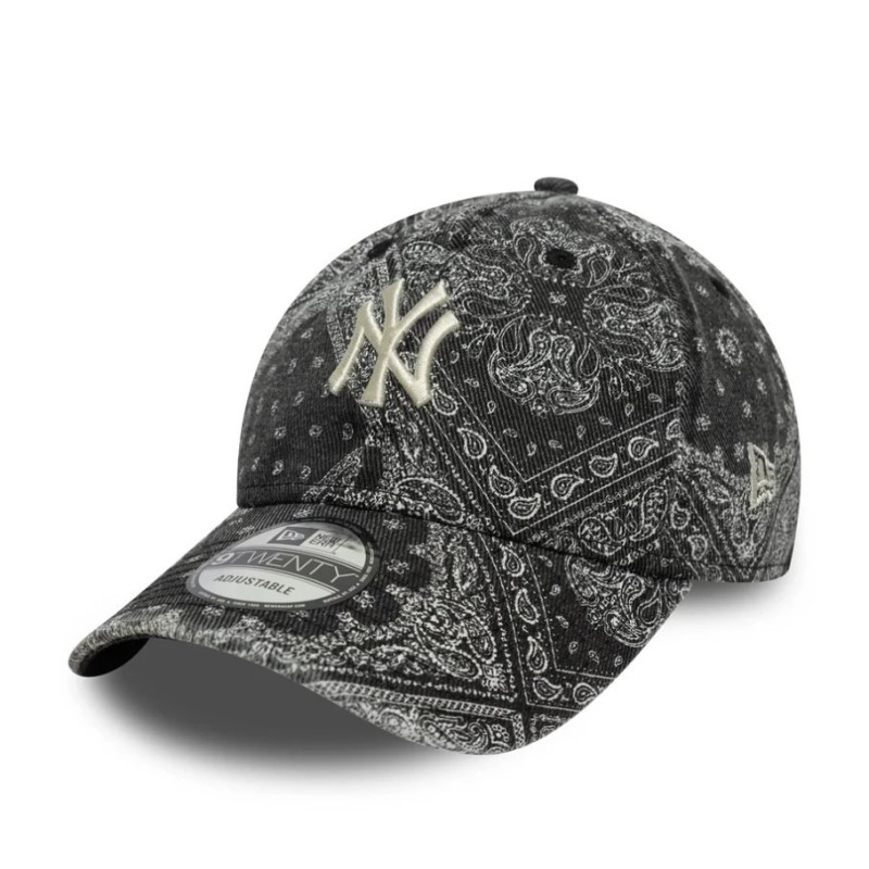 60771827 WASHED PAISLEY 9TWENTY NEYYAN BLK
