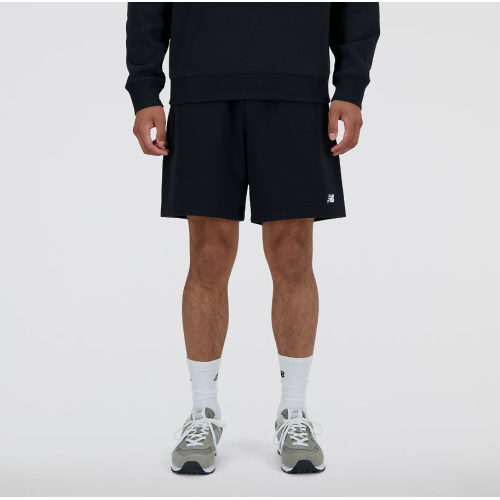 MS41520 BK FRENCH TERRY SHORT 7 INCH