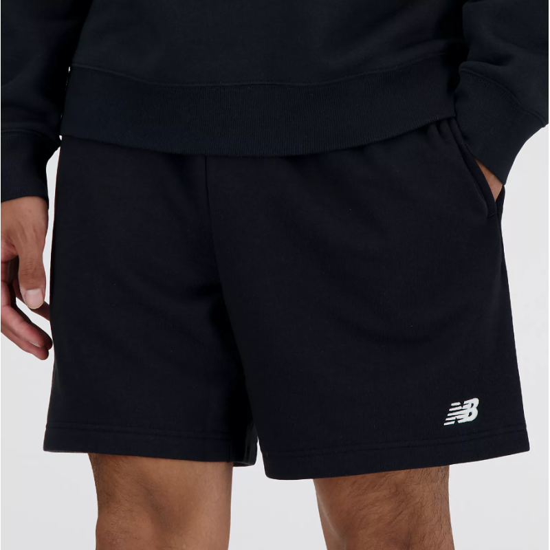 MS41520 BK FRENCH TERRY SHORT 7 INCH