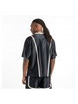 MT51606 BK POLY TRICOT SHOOTING TOP