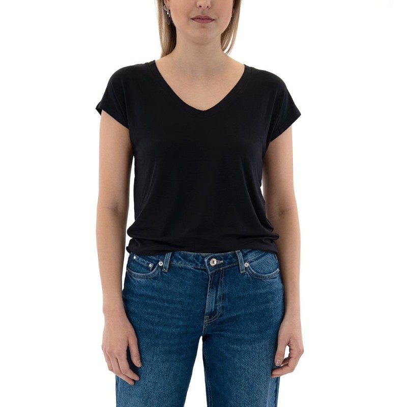 15315776 ONLRILLA S/S V-NECK TOP JRS